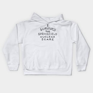 I Survived the Springfield Nuclear Scare Kids Hoodie